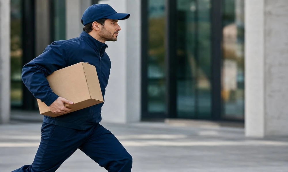 When a Courier Service Has to Save the Delivery Day